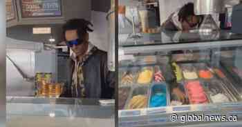 Caught on camera: A bizarre, unsanitary theft from Richmond gelato store