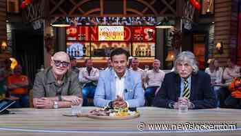 VI-mannen feliciteren Merel Ek: wij kregen kitscherig ringetje