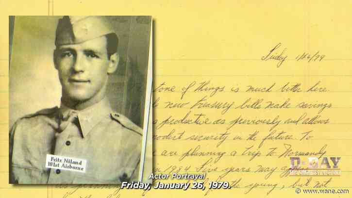 Letter reveals what soldier who inspired 'Saving Private Ryan' left at Normandy