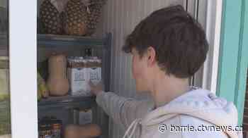Orillia teen creates free open fridge program to help combat food insecurity