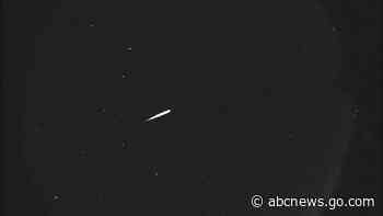 Moonlight may hamper views of the Orionid meteor shower, debris of Halley's comet