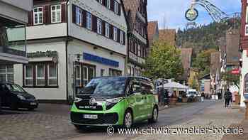 Pilotprojekt in Calw gestartet: Innenstadt-Shuttle nimmt Betrieb auf