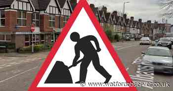 Drivers warned of delays as two major Watford roads to shut for works