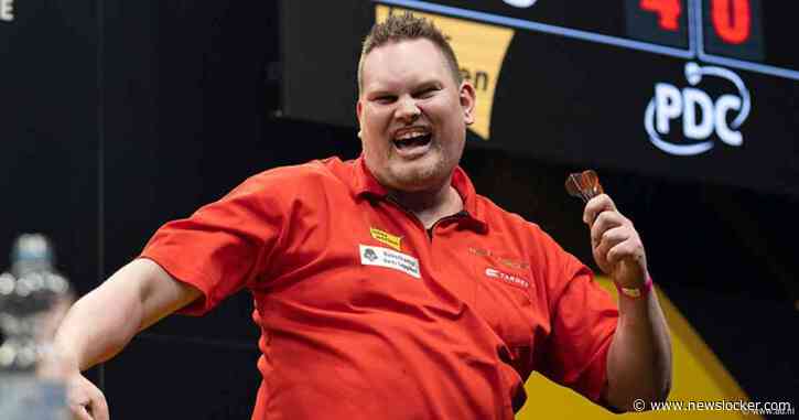 Acht jaar nadat Plaisier (34) van zijn fiets werd gereden, is hij PDC-winnaar: ‘Moest het niet van mijn talent hebben’
