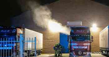 Rook uit oplegger blijkt stoom in IJmuiden