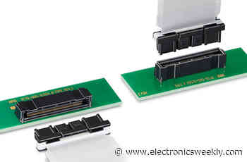 50way two-part flexy-to-board connector for automotive