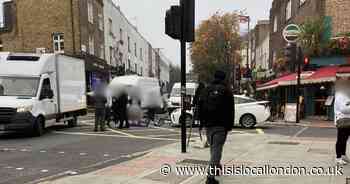 Cyclist injured in crash with car in Camden