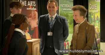 The Princess Royal officially opens historic Hull school's new home