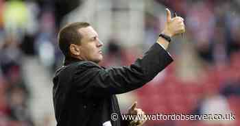 Taylor . . . Boothroyd . . . could Cleverley be next to win at Luton?