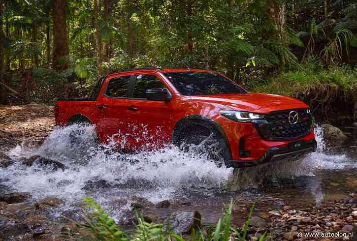 Mazda’s enorme logo komt op een enorme auto