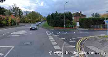 Man taken to hospital after crash at busy Bromley junction
