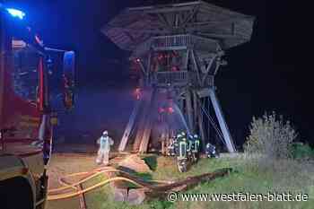 Brandstifter vor Gericht: Warum zündete er den Eggeturm an?