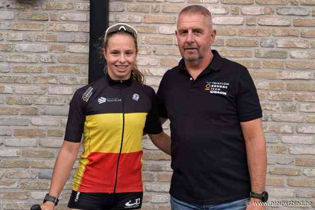 Lotte Minnebo 14de op het WK triatlon in Torremolinos