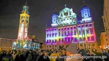 Reise ins All: Augsburger Light Nights beeindrucken die Besucher