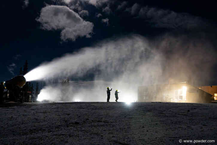 Wintry Blast Kicks Off Snowmaking at Colorado Ski Resorts