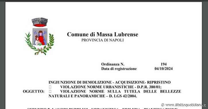 Massa Lubrense, l’accusa: “Altri abusi edilizi mentre l’ex assessore al condono era ancora in carica”. Si indaga anche sul ruolo del Comune