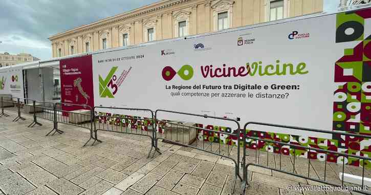 Torna il Festival delle Regioni: a Bari dal 19 al 22 ottobre per la terza edizione