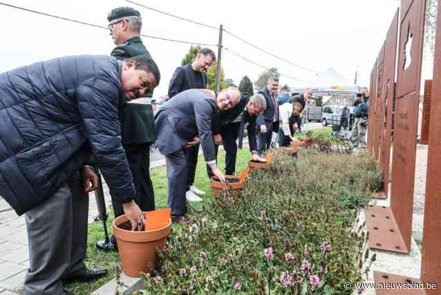 ‘Majors for Peace’ planten zaden van Japanse boom die bombardementen in Hiroshima overleefde aan vredesmonument in Essen