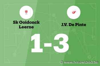 Compernol maakt twee goals voor JV De Pinte B in wedstrijd tegen SK Ooidonck Leerne