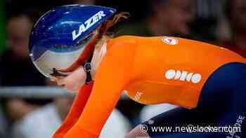 Baanwielrenster Van de Wouw pakt op WK zilver op de sprint