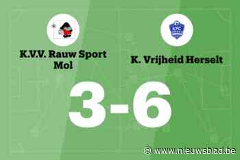 Van Rompuy scoort drie keer, Herselt verslaat Rauw