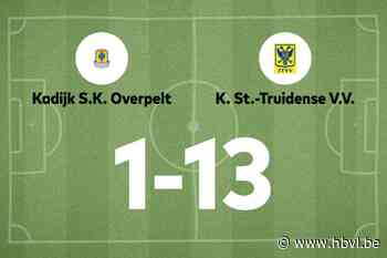 Buitengewoon veel doelpunten bij STVV tegen Kadijk