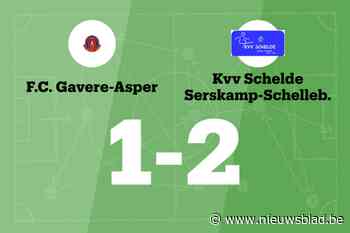 KVV Schelde in tweede helft voorbij FC Gavere-Asper