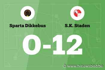 SK Staden C haalt uit tegen Sparta Dikkebus
