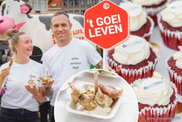 Gratis hapjes op Mechelse Grote Markt tijdens Week zonder vlees: “Plantaardig ‘vlees’ kan ook lekker zijn”