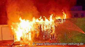 Unglaublich: Wolfenbütteler retten Mann aus brennender Parzelle