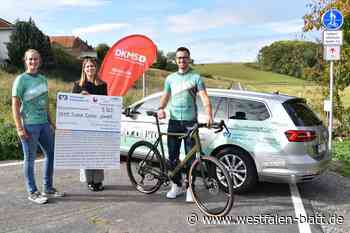 Von Herlinghausen nach Frankreich: Radelnd Spenden gesammelt