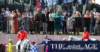 Bravado, fashion and protesters on show at the Caulfield Cup