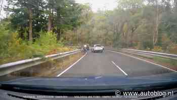 Video: Slechtste plek om te inhalen of om te fietsen?