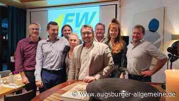 Freie Wähler Dießen setzen weiter auf ihren Chef Florian Zarbo