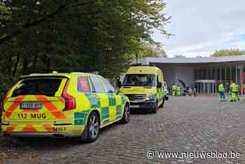 Zwembad ontruimd door petroleumgeur