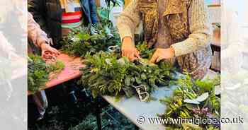 Christmas wreath-making workshops in New Brighton next month
