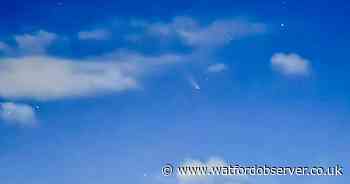 IN PICTURES: Rare comet not seen for next 80,000 years snapped over Herts