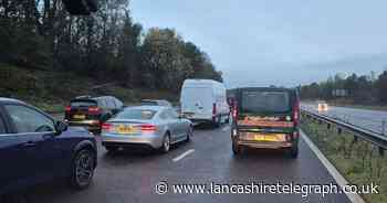 RECAP: Crash on M61 northbound causes traffic chaos