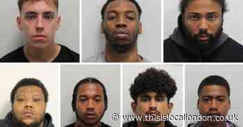 Seven men jailed after series of broad daylight shooting in south east London