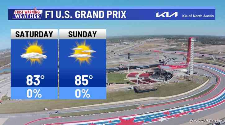 Weekend looking great before the return of the 90s