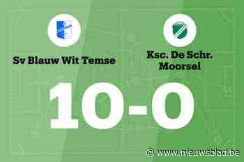 SV Blauw Wit Temse haalt uit tegen KSC Moorsel