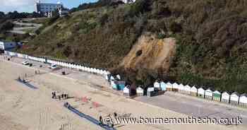 Drone pictures shows extent of damage caused by landslide