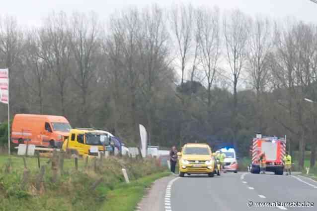 Motorrijder gewond bij ongeluk met bestelwagen
