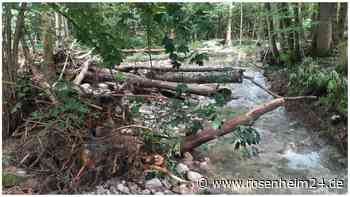 Lässt der Amtsschimmel Achenmühle absaufen? Warum Frasdorf den Weißenbach nicht räumen darf