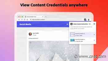 Not Sure if an Image Is AI? Check Its Nutrition Label, Thanks to a New Adobe App
