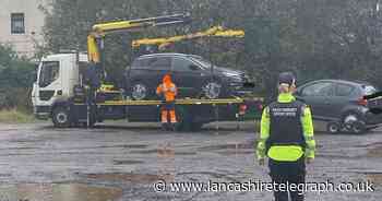 11 untaxed vehicles seized and motorist fined for ‘reversing up no entry street’
