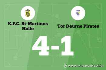 Halle verslaat TOR Deurne Pirates na hattrick Van Beemen