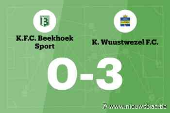 Wuustwezel te sterk voor Beekhoek