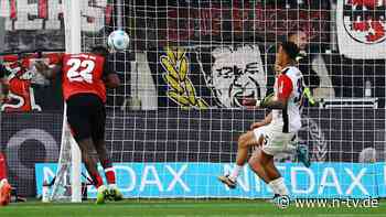 Proteste gegen Klopp, RB siegt: Trapp patzt, Tah rettet: Bayer gewinnt wildes Duell mit Frankfurt