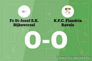 Sint-Jozef en Flandria komen niet tot scoren